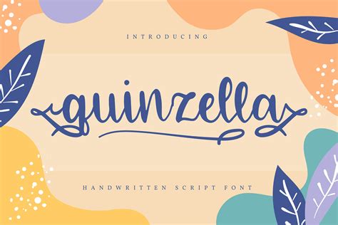 Quinzella Font By Vunira · Creative Fabrica