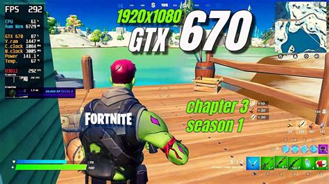 Gtx Fortnite Chapter Season P Performance Mode Fps