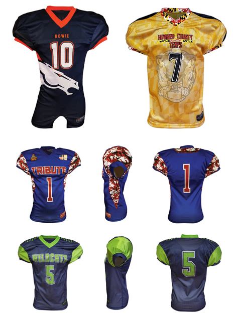 Custom Football Uniforms & Jerseys - Made in the USA by Cisco Athletic