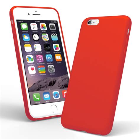 Spectrum Silicone Case for Apple iPhone 6s Plus (Red)