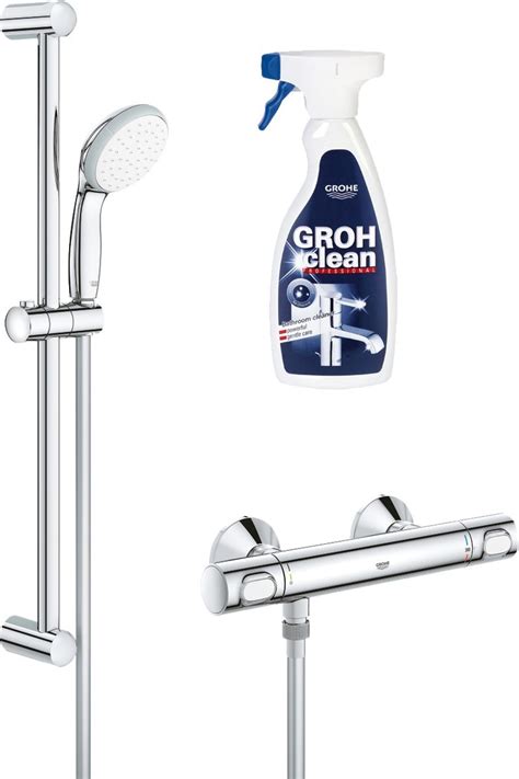 Термостатический смеситель Grohe 34841000 + средство для металлических ...
