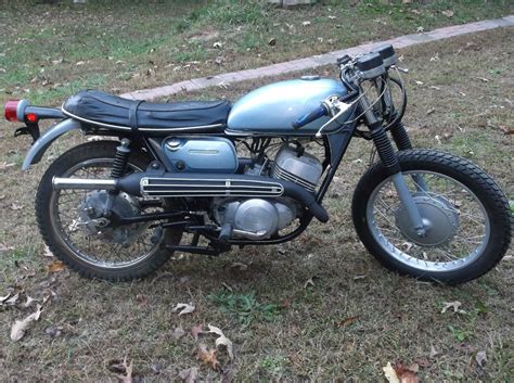 1970 Suzuki T250 Scrambler Cafe Rare High Pipe Model