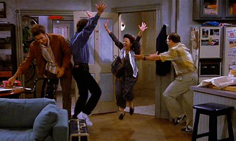 seinfeld excited gif | Tell-Tale TV