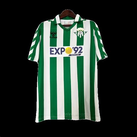 Camiseta Local Retro Real Betis 1988 89 Trizhop