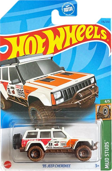 95 Jeep Cherokee Hot Wheels 2023 Treasure Hunt HWtreasure