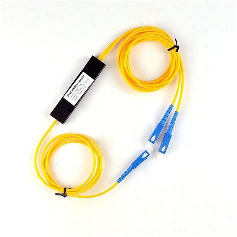 One splitter two optical divider 1 2 tail fiber type SC1/2 optical splitter splitter 1 minute 2 ...