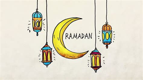 Ramadan Special Drawing Ramazan Resmi Izimi Youtube