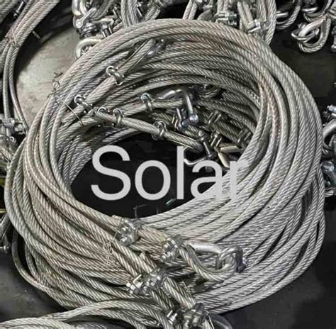 Goods Net Lashing Bunding X Fc Galvanized Steel Rope