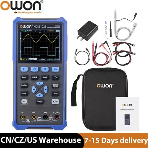 Owon Hds Handheld Oscilloscope W Builtin Dmm Awg Off