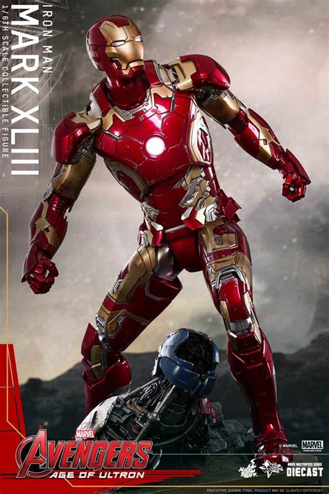 Hot Toys MMS 278 D09 Avengers Age Of Ultron Iron Man Mark XLIII Hot Toys Complete Checklist