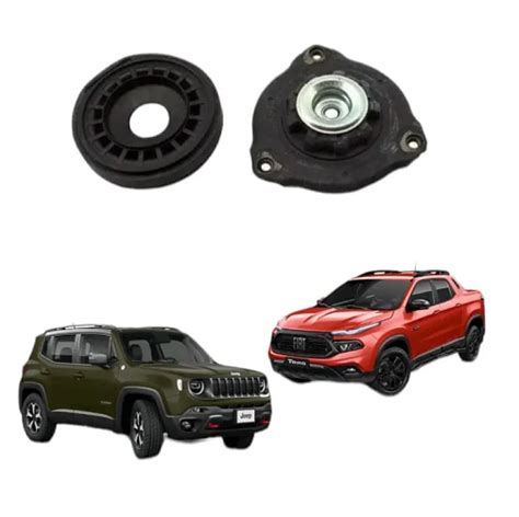 Coxim Amortecedor Dianteiro Toro Compass Renegade 52042667 Zac Peças