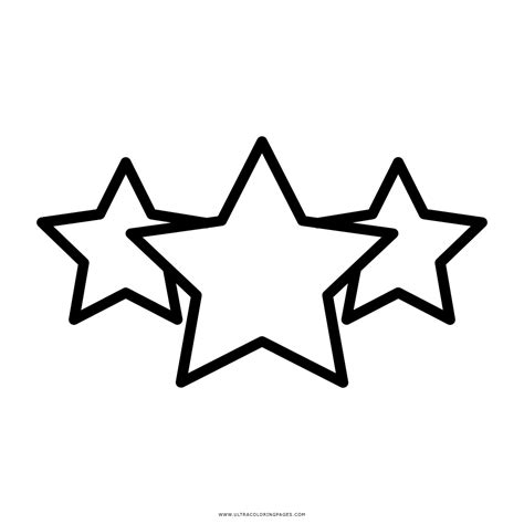 Dibujo De Estrellas Para Colorear - Ultra Coloring Pages FC7