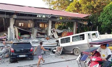 Visayas Earthquake Photos Following 62 Magnitude Quake