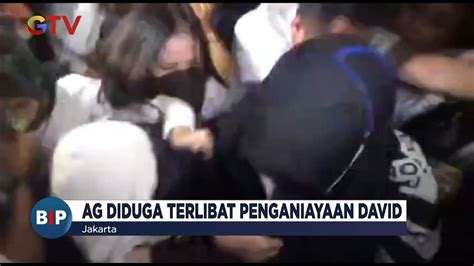 Terlibat Penganiayaan David Ozora AG Resmi Ditahan Untuk 7 Hari