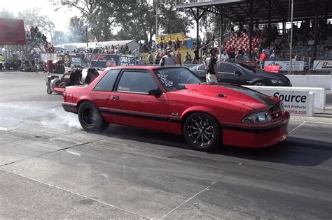 Sacrilegious 1 300 HP Fox Body Mustang Dominating Drag Strips CarBuzz