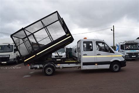 Mercedes Sprinter Crew Cab Tipper Glasgow Van Hire Glasgow