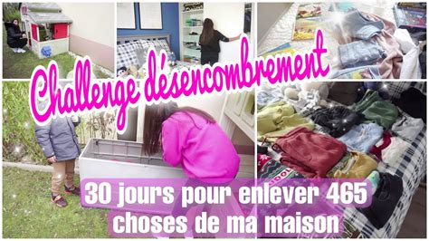 Challenge Jours D Sencombrement Choses Retirer De Ma Maison