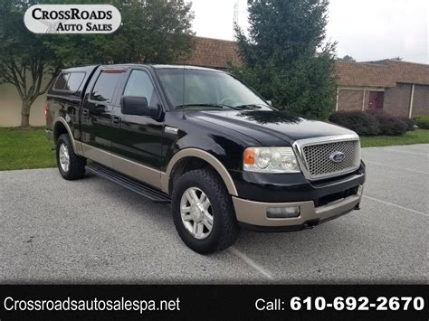 Used 2004 Ford F 150 Lariat Supercrew 4wd For Sale In West Chester Pa