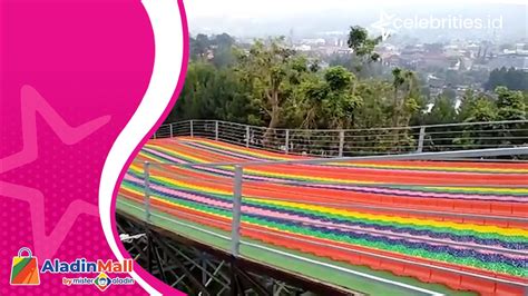 Rainbow Slide Di Lembang Jadi Wisata Uji Nyali Bagi Wisatawan Yang Suka