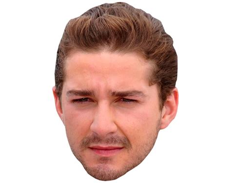 Shia Labeouf Celebrity Big Head - Celebrity Cutouts