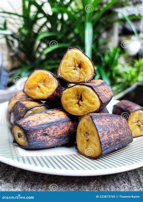 Boiled Banana One Of The Mainstay Menu For Breakfast In Indonesia