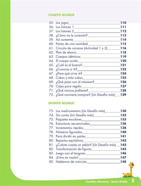 Desafio Matematico Quinto Grado Contestado Libro De Matematicas