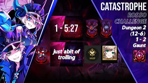 Elsword Na Catastrophe Rosso Challenge Mode Gaunt