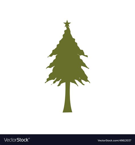 Pine tree Royalty Free Vector Image - VectorStock