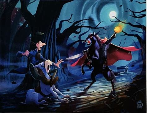 Sleepy Hollow art | Disney art, Sleepy hollow disney, Halloween antiques