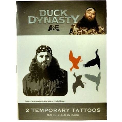 Duck Dynasty Temporary Tattoos Willie