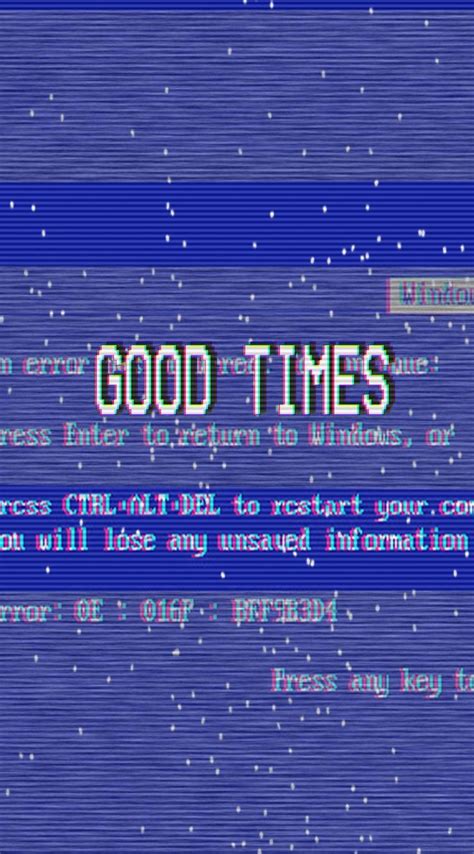 Good times (wallpaper) : r/glitch_art