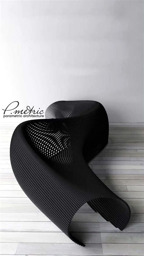 Parametric Bench Modern Design By P Metric