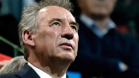 France Bayrou Et De Sarnez Quittent Le Gouvernement