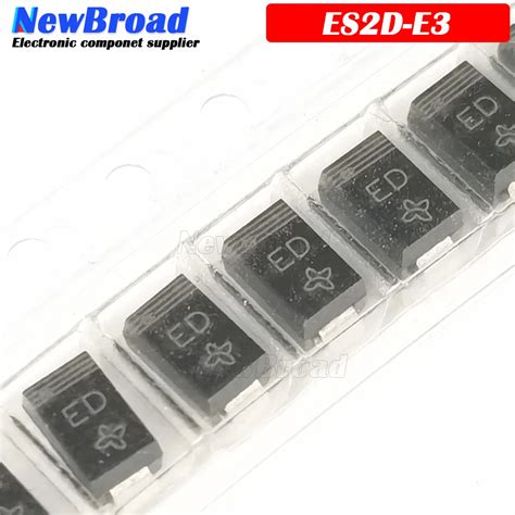 20pcs Smd Fast Recovery Diode Ed Es2d Es2d E3 52t Es2d 13 F Es2da Es2d