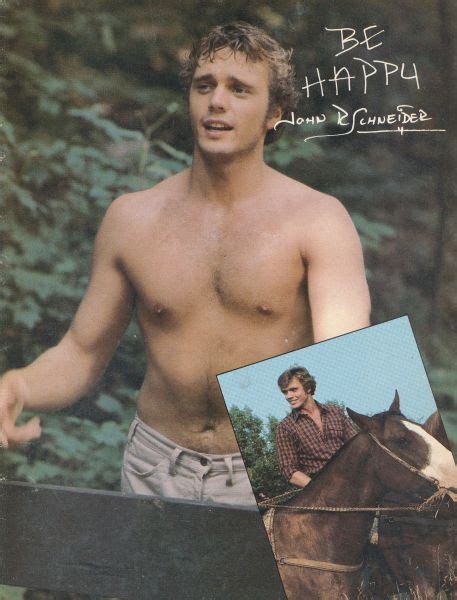 JOHN SCHNEIDER Pinup Shirtless HAPPY ENDINGS ZTAMS John Schneider