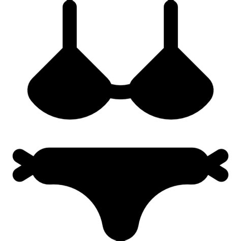 Bikini Basic Rounded Filled Icon