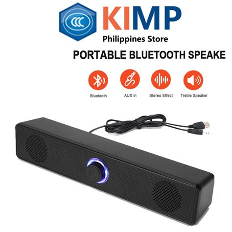 Computer Wired Bluetooth Speakers Audio Sound Bully Speaker Wired USB ...