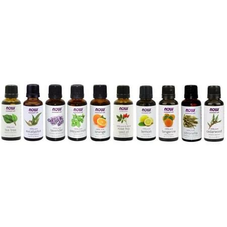 Now Foods Essential Oils, Pack of 10 - Walmart.com