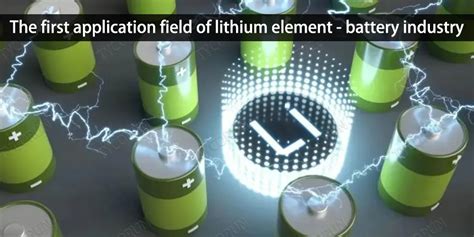 Five major application fields of lithium element - TYCORUN