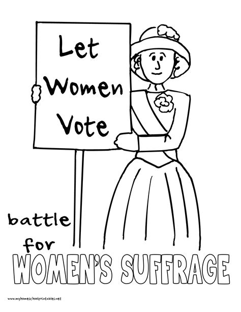 19th Amendment Coloring Pages Coloring Pages