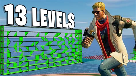 13 Levels Parkour 3248 4068 1948 By Argcreator Fortnite Creative Map