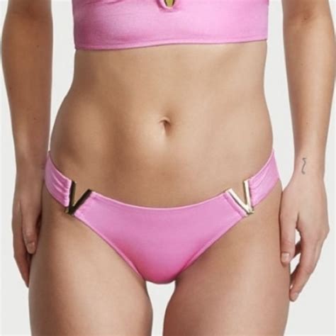 Victoria S Secret Swim Nwt Victorias Secret Cheeky Full Coverage Bikini Bottoms Size Xl
