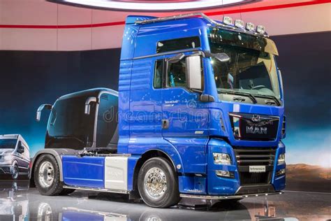 Man Tgx Truck Editorial Photography Image Of Carrier