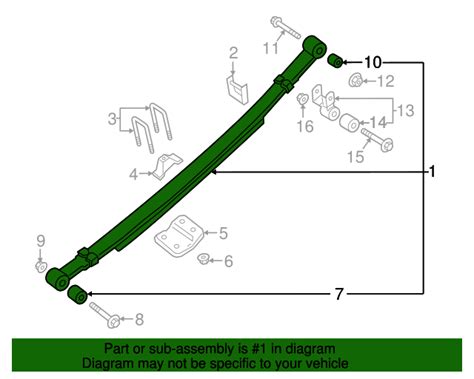 Nissan Titan Leaf Spring Assembly Fs A Quirkparts