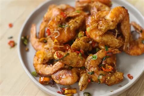 Resep Udang Cabai Garam Gurih Renyah Ala Chef Devina Hermawan Untuk Ide