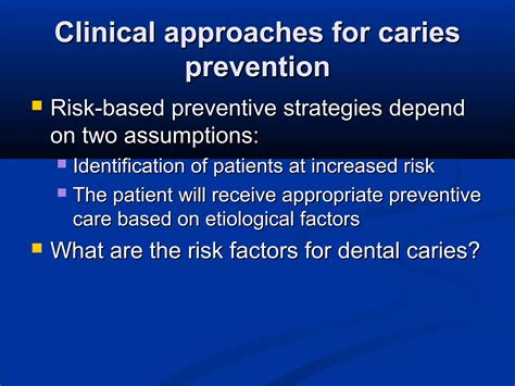 caries prevention i | PPT