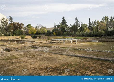 Aristotle Lyceum Archaeological Site in Athens, Greece Editorial Stock Photo - Image of ruin ...