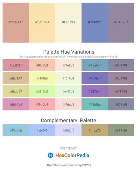 11019 Tan Color Schemes | Hexcolorpedia