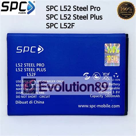 Jual Baterai Spc L Pro Spc L Steel Plus Spc L F Original