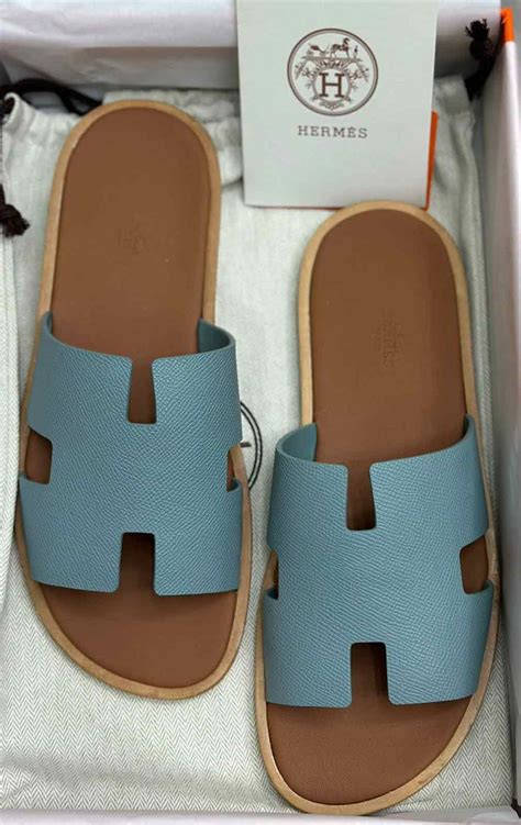 Hermes Denim Sandals Bleu Clair Newness Bangladesh